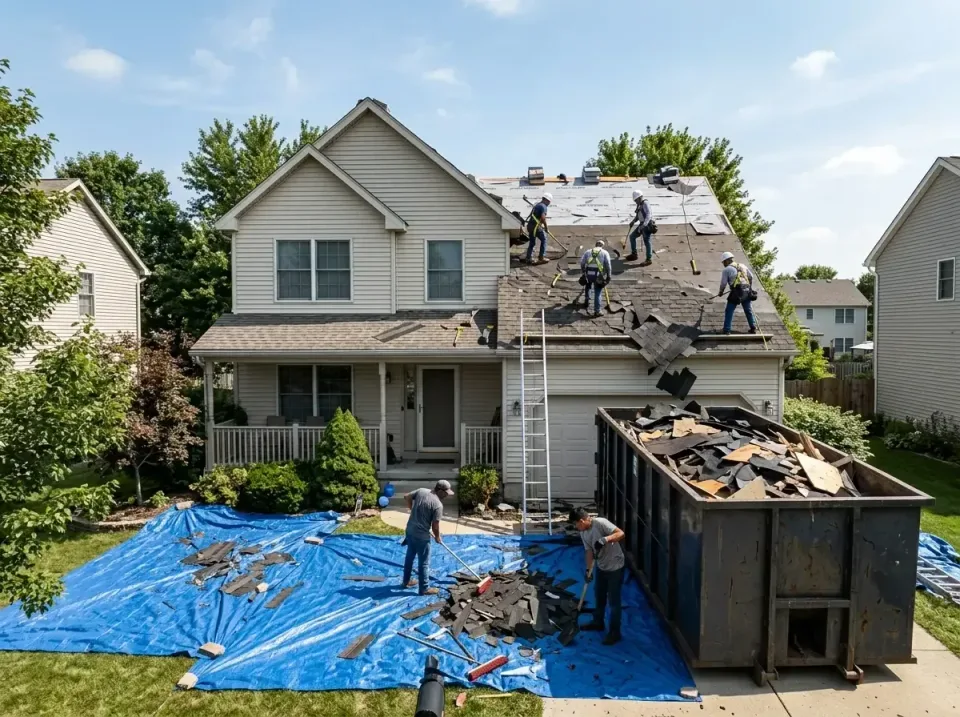 roof-replacement-debris-remova-004 — frequently asked questions, Cheapest Dumpster Rentals in East End, AR